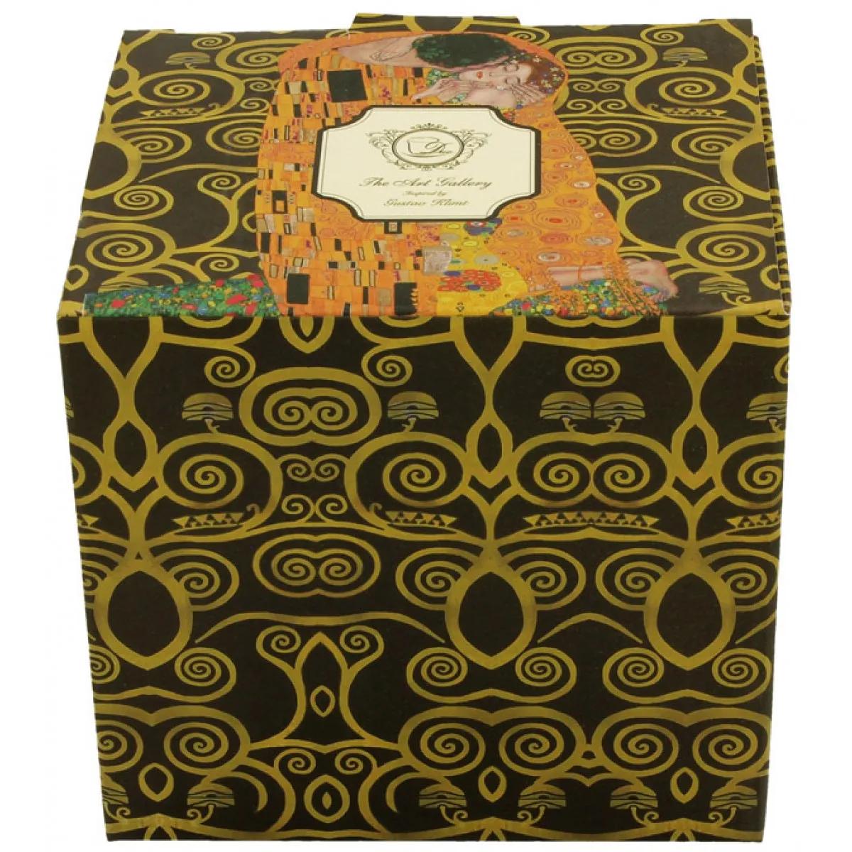 Šolja sa infuzerom  THE KISS BROWN GUSTAV KLIMT 