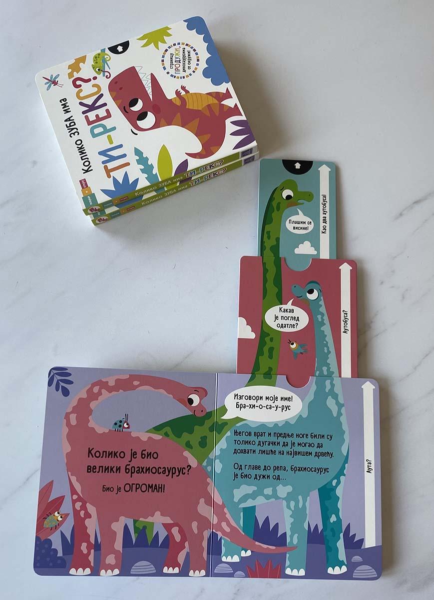 POVUCI I OTKRIJ Koliko zuba ima Ti-reks? 