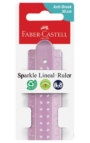 FABER CASTELL lenjir SPARKLE FLEX 30cm 