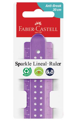 FABER CASTELL lenjir SPARKLE FLEX 30cm 
