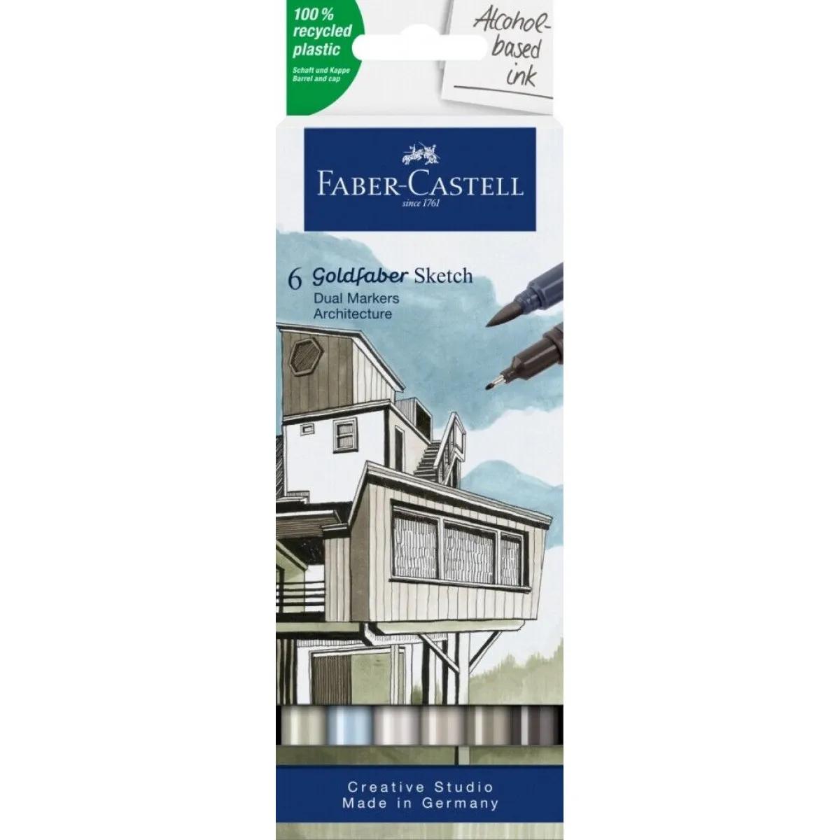 FABER CASTELL  dual markeri  ARCHITECT 