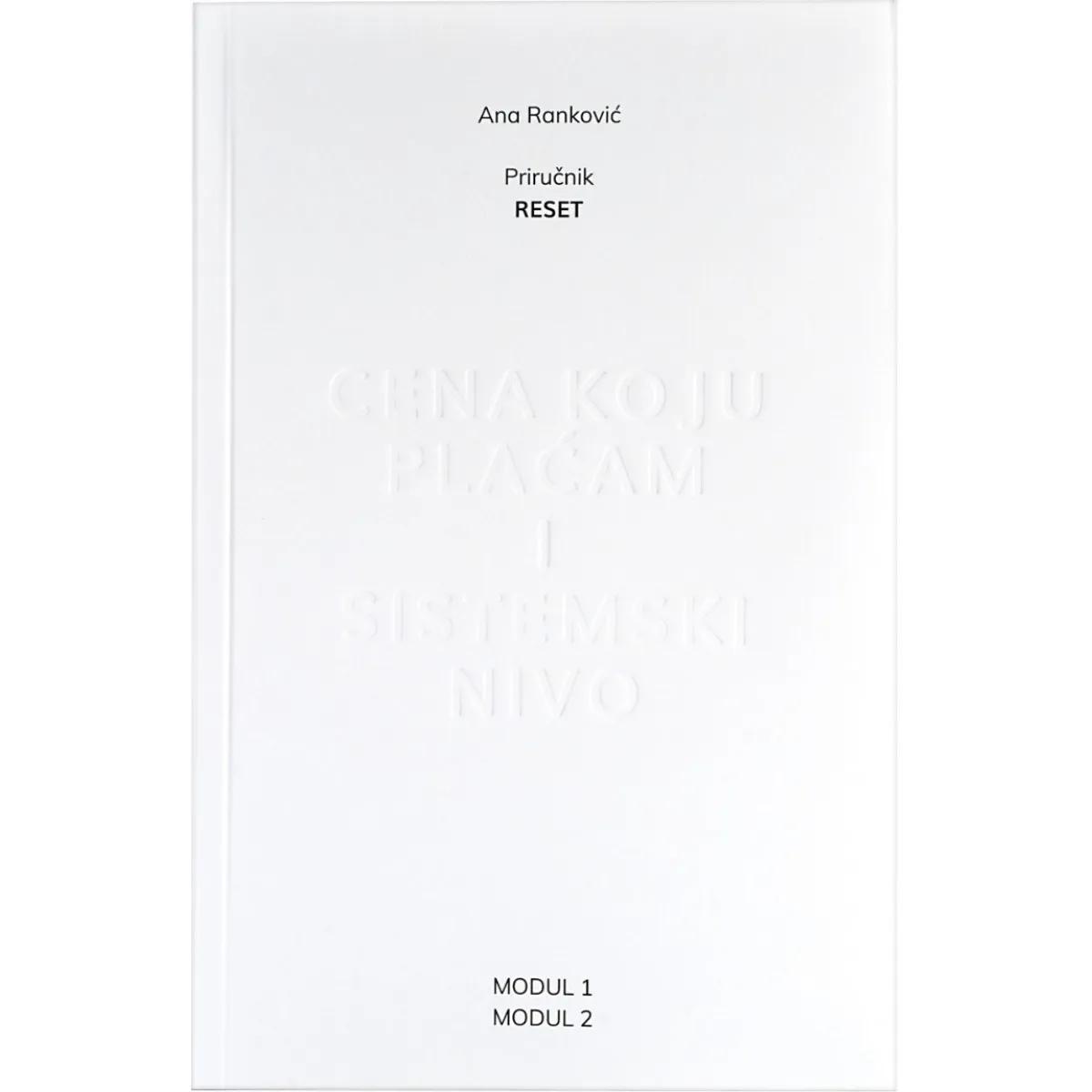 PRIRUČNIK RESET -  OSNOVNA VERZIJA AUTORSKOG PROGRAMA LIČNOG RAZVOJA RESET BY ANA RANKOVIĆ 