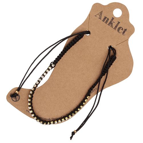 Končana nanogica CRNA 