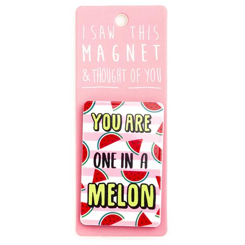 Magnet za frižider I SAW THIS MAGNET You Are One in a Melon 