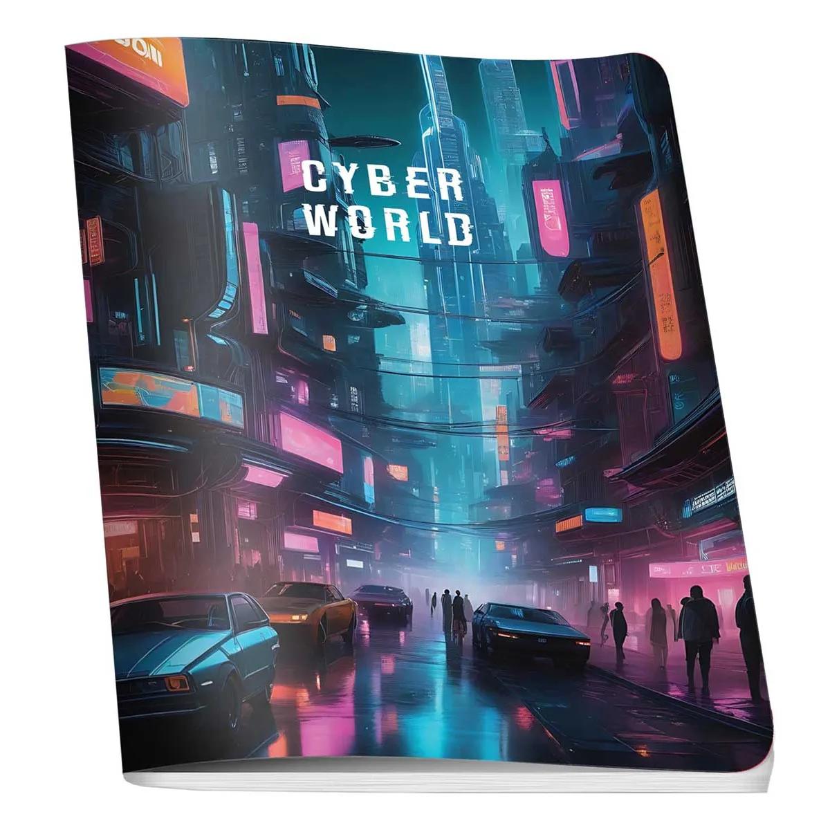 Sveska A5 STREETS LUX 60L Linije 