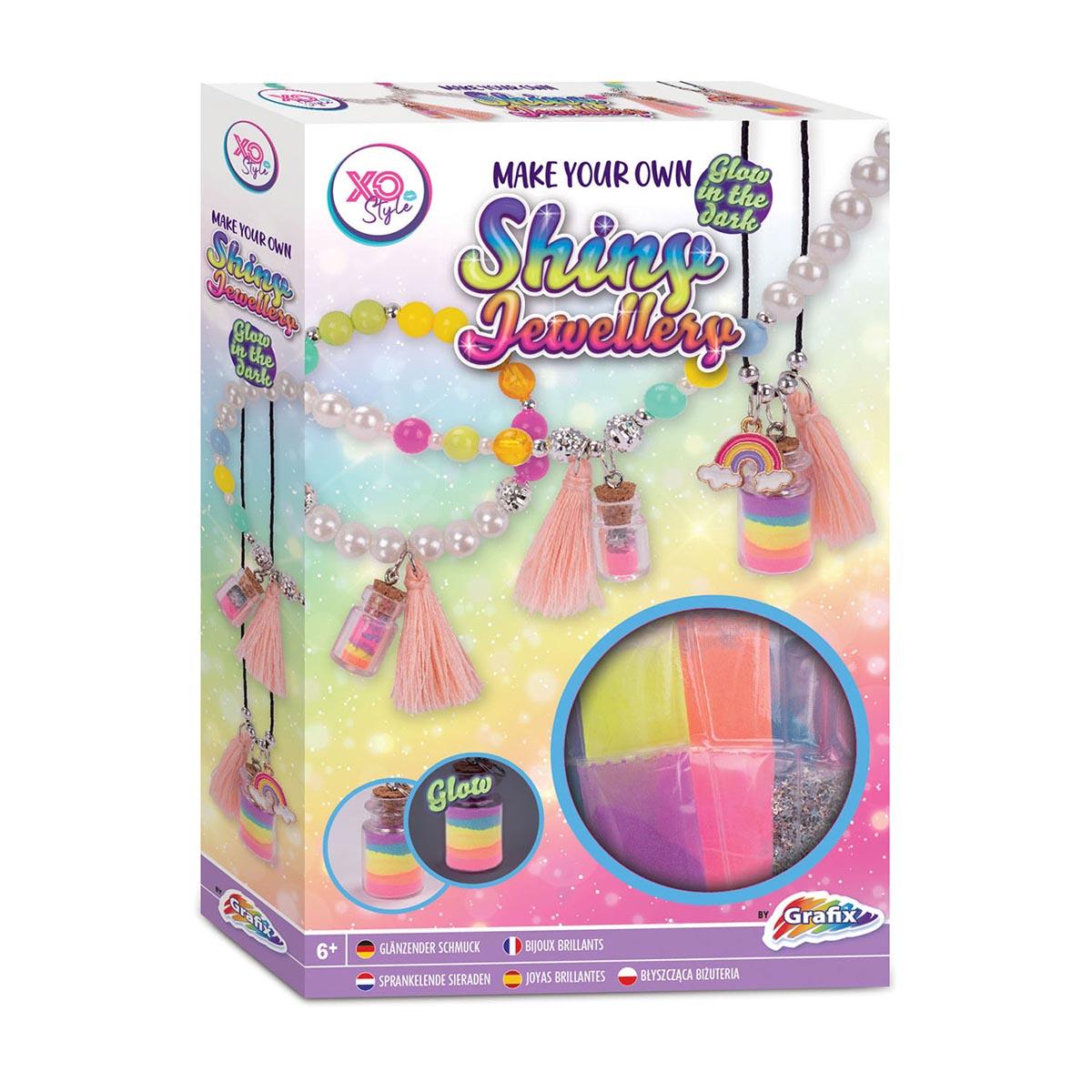 Set za pravljenje svetlećeg nakita GLOW IN THE DARK 