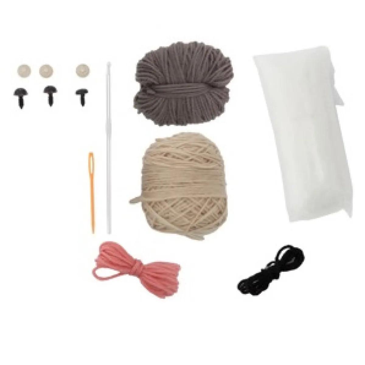 Kreativni set za heklanje BULDOG 