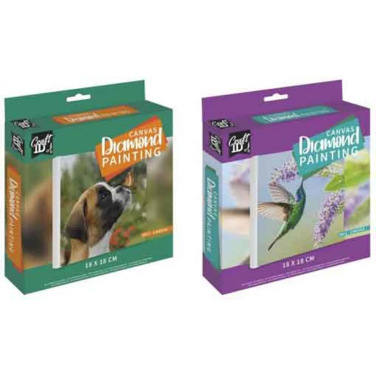 CANVAS Diamond painting 18x18cm 