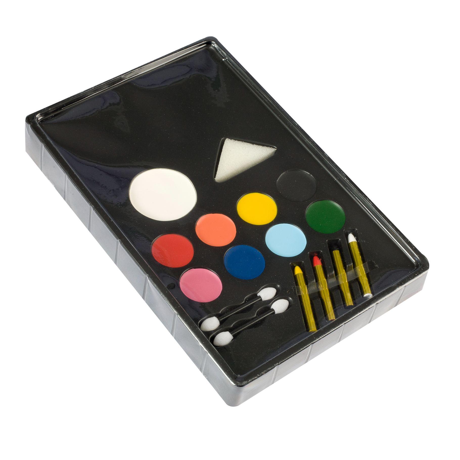 Set za ukrašavanje lica FACE PAINT 16 PCS SET 