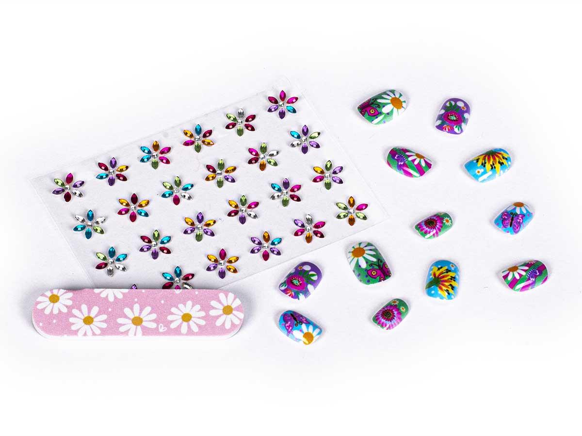 Dečiji set za nokte sa nalepnicama PRES ON NAILS 