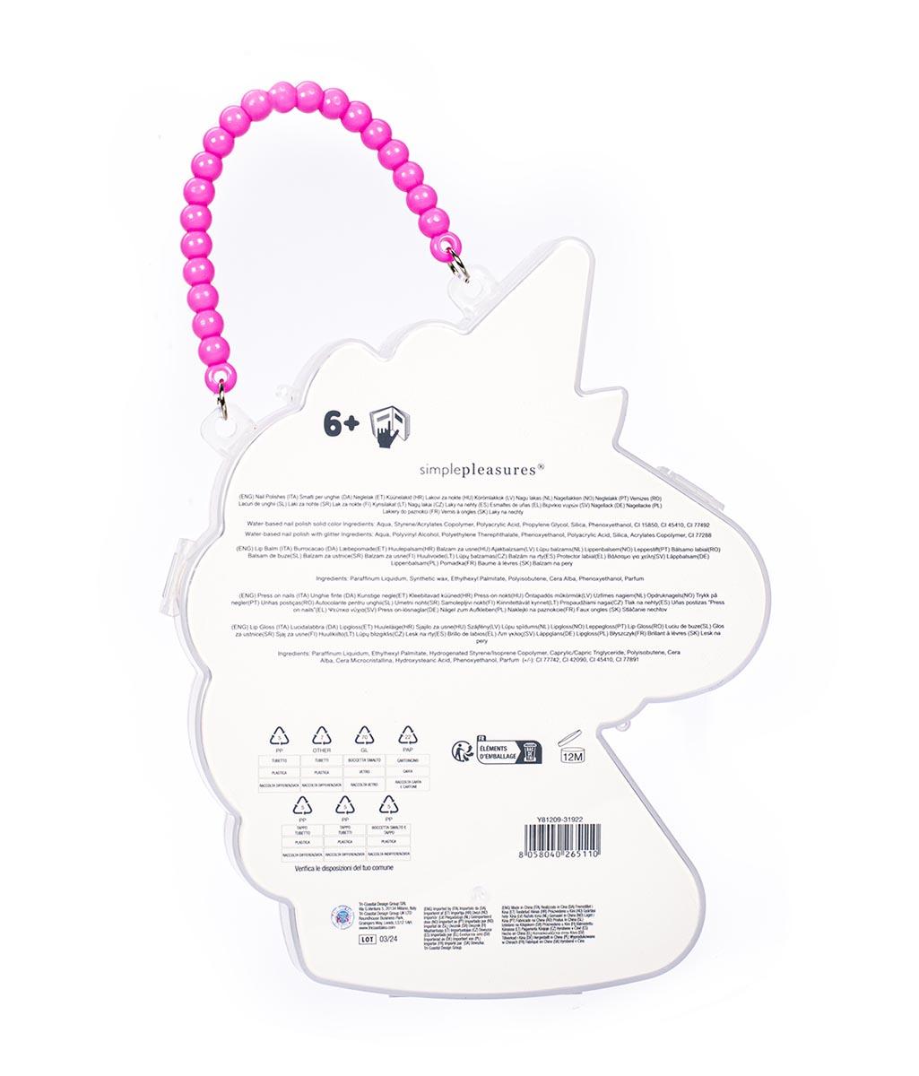 Dečiji kozmetički set, 2 laka za nokte, 2 balsama za usne, stikeri COSMETICS SET 