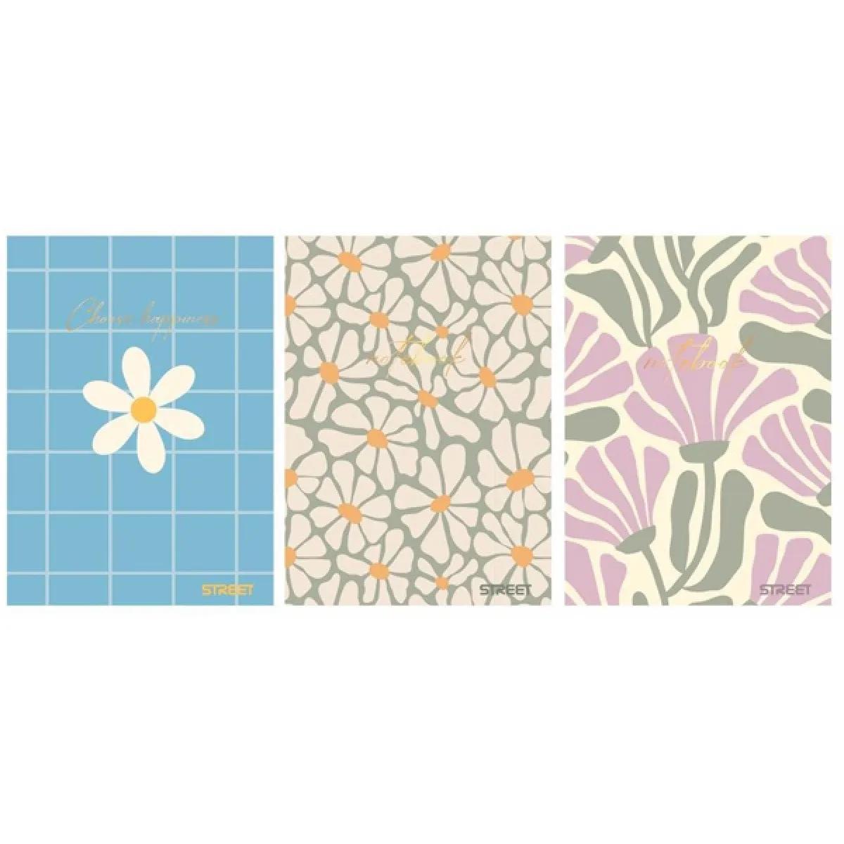 RETRO  SVESKA A5/54  KVADRATI / tri vrste 