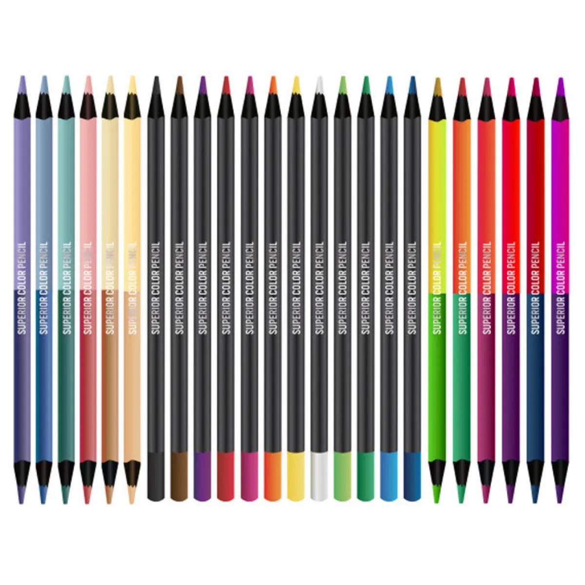 Drvene bojice u metalnoj kutiji SOFT BLACK WOOD 1/24 