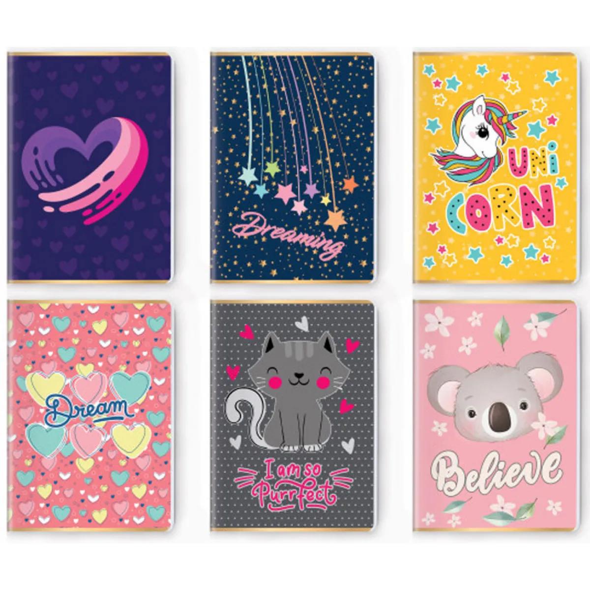 SVESKA PREMIUM A5 SK 52L GIRL'S COLLECTION SC2771 