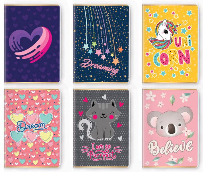 SVESKA PREMIUM A5 LATAJN 52L GIRL'S COLLECTION SC2773 