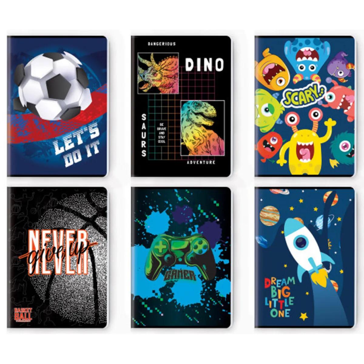 SVESKA PREMIUM A4 DIKTO 52L BOY'S COLLECTION SC2782 