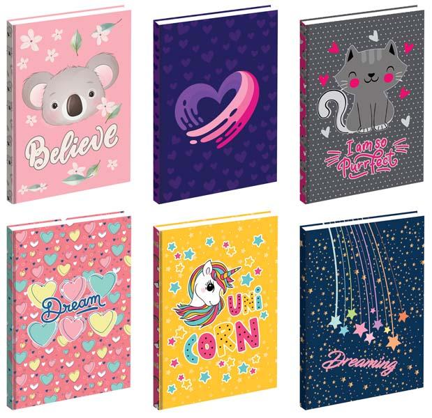 SVESKA TP PREMIUM A5 80L ČISTA - ZA DEVOJČICE 