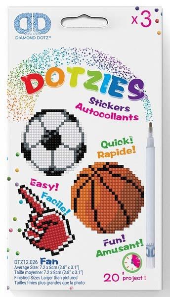 STIKERI slikanje cirkonima  SPORT 