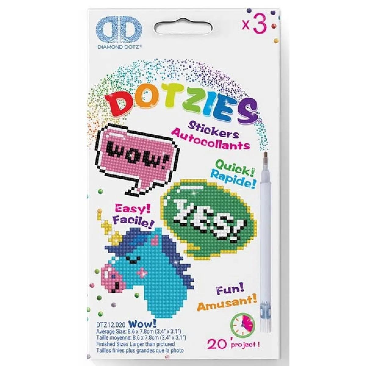 STIKERI slikanje cirkonima  JEDNOROG 