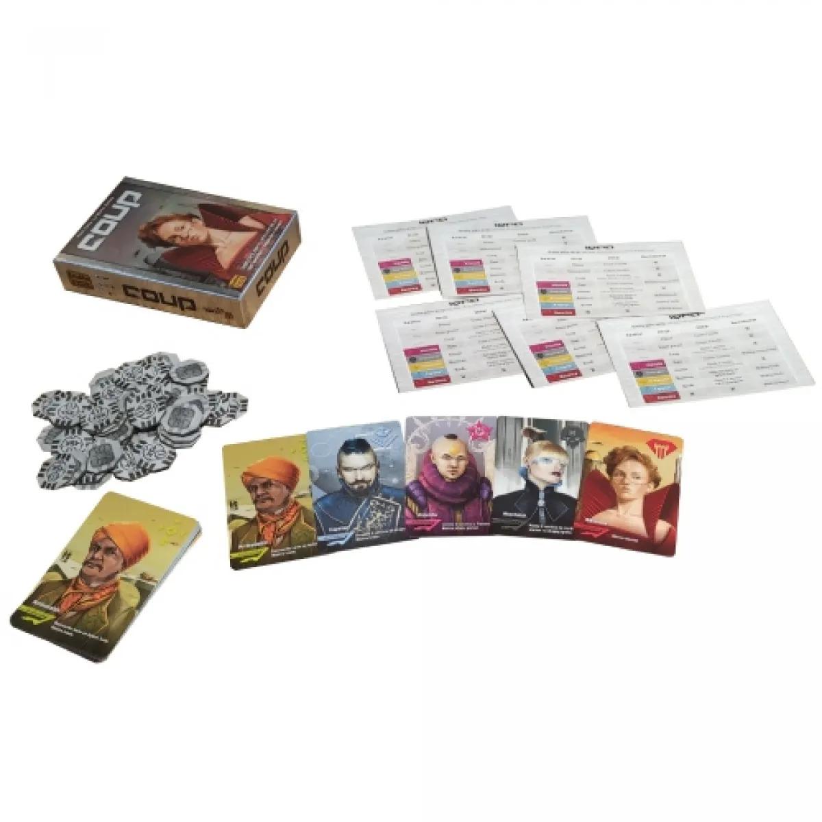 Društvena igra COUP (na srpskom jeziku) 