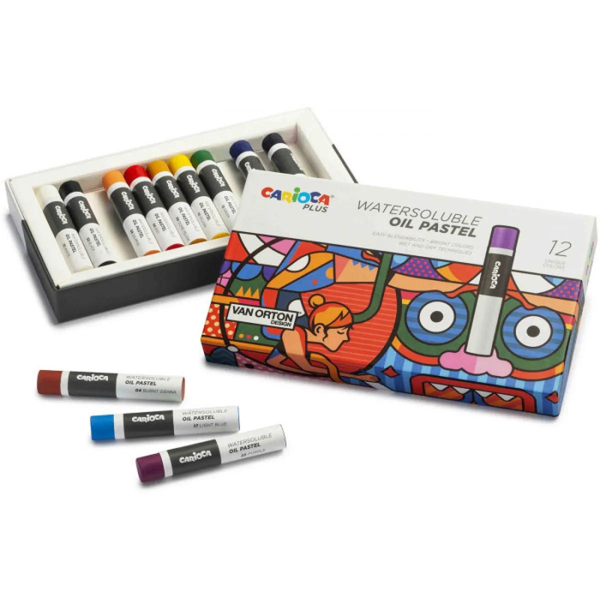 Uljane boje CARIOCA 12kom 