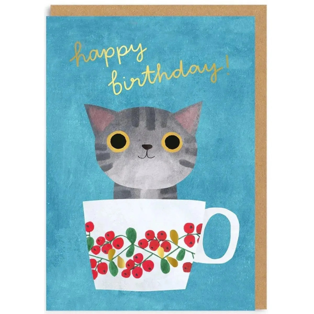 Rođendanska čestitka TEACUP KITTEN 