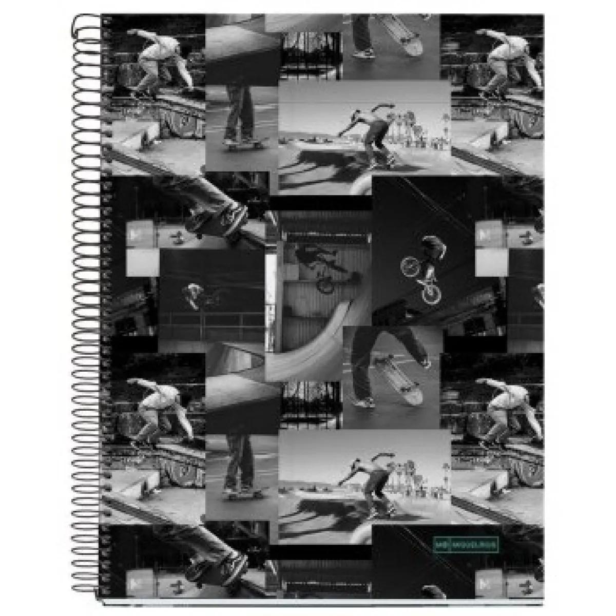 Sveska sa spiralom A4 linije SKATE PARK 