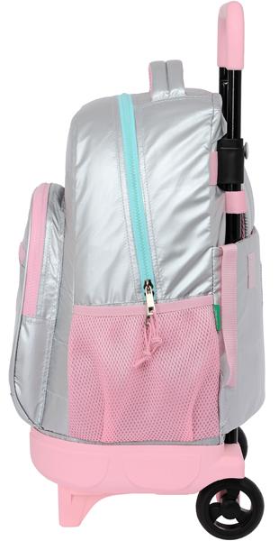 BENETTON  ranac sa točkićima SILVER 