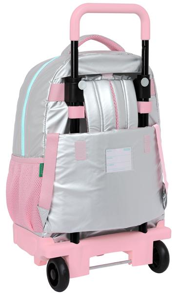 BENETTON  ranac sa točkićima SILVER 