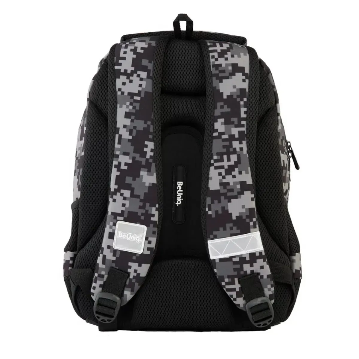 Školski ranac sa tri pregrade BEUNIQ Military grey 