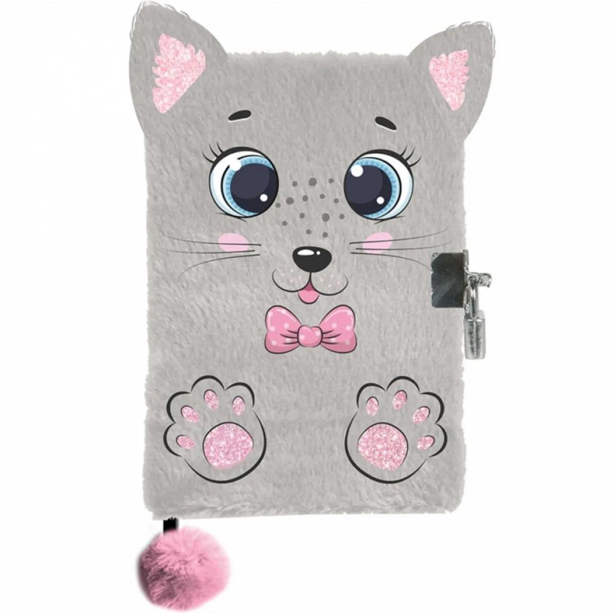 Plišani dnevnik sa ključićem MACA 