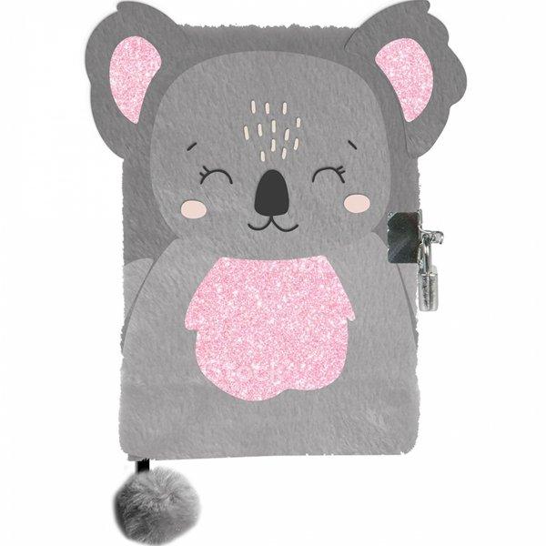 Plišani dnevnik sa ključićem KOALA 