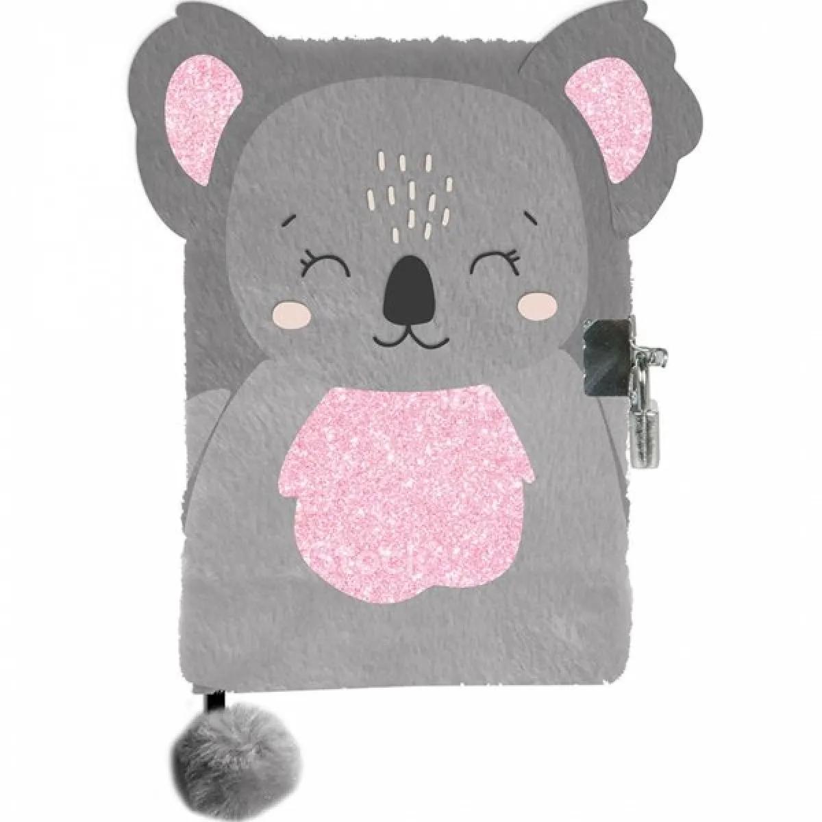 Plišani dnevnik sa ključićem KOALA 