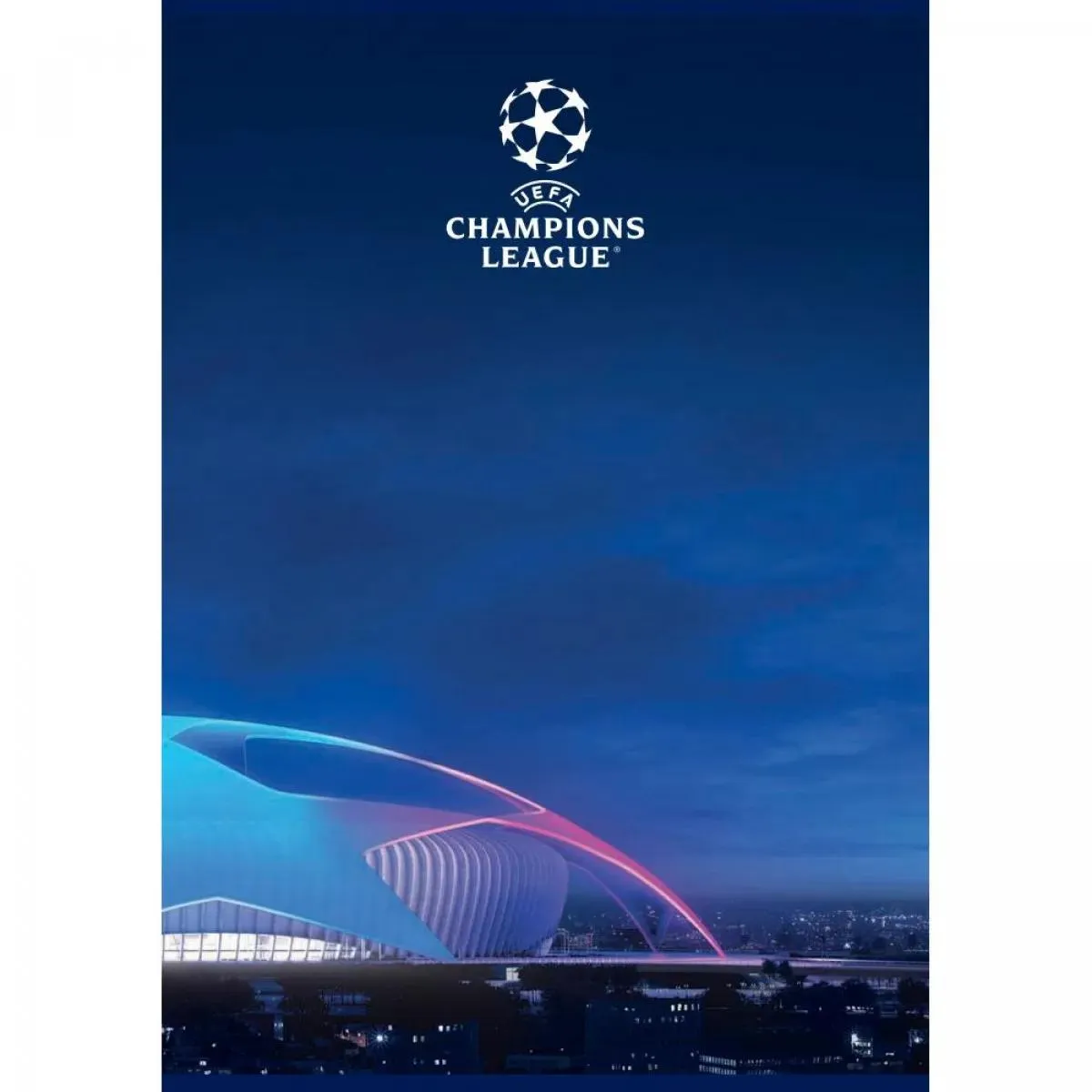 Sveska A5 UEFA, 54L, Linije (više motiva) 