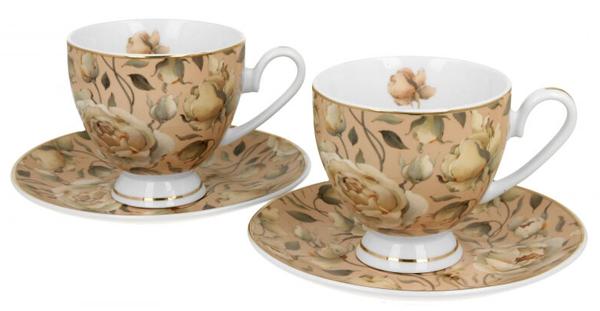 Set od dve šolje ENGLISH ROSES CREAM 
