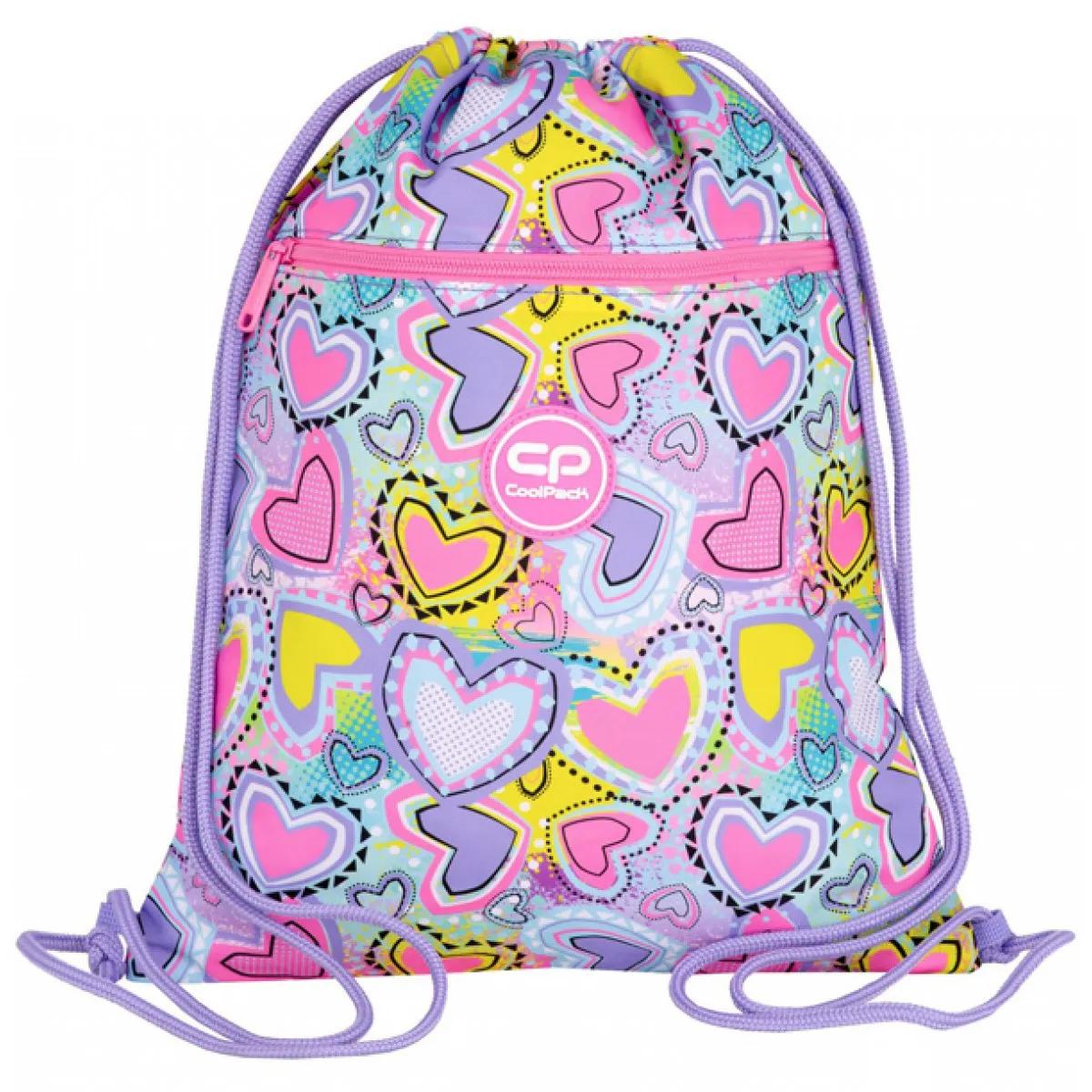 COOLPACK  torba za fizičko PASTEL HEARTS 