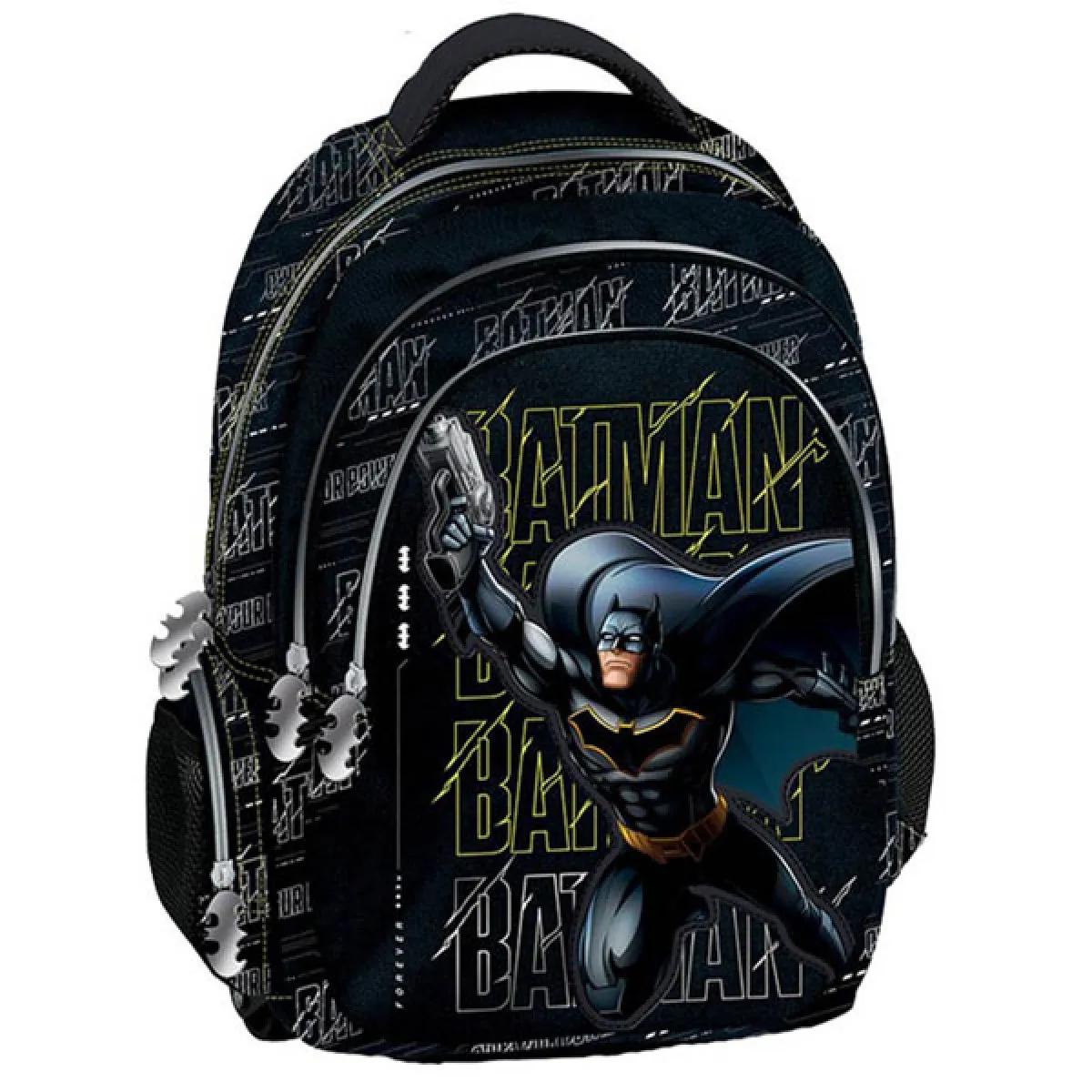 Ranac školski sa tri pregrade BATMAN 