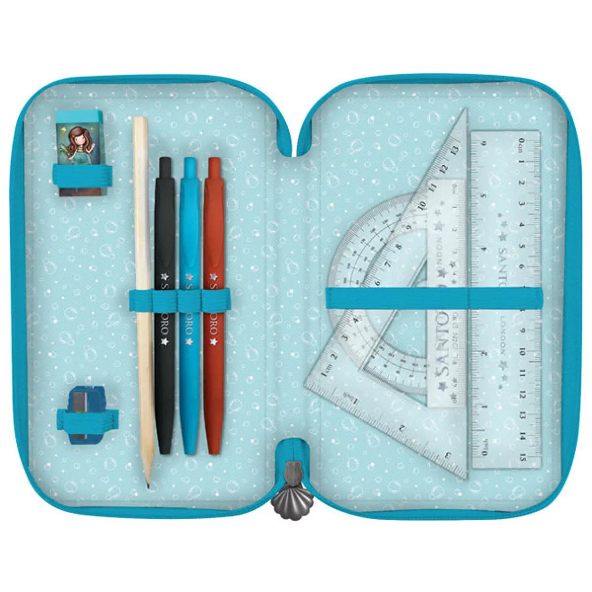 SANTORO GORJUSS pernica puna, tri pregrade DEEP SECRETS 