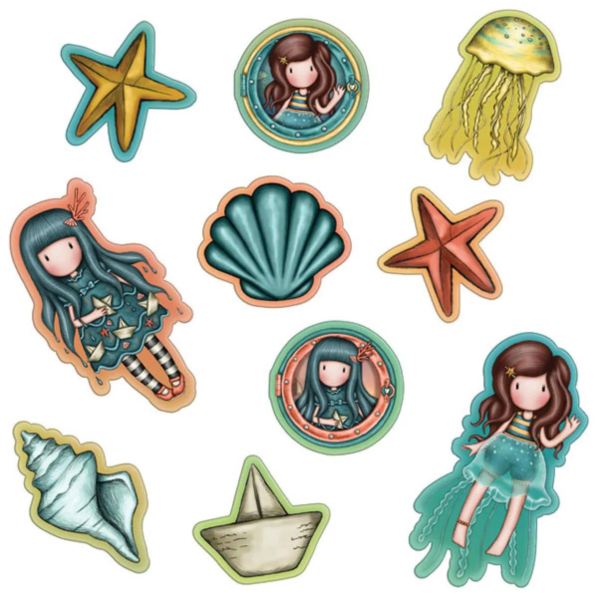 SANTORO GORJUSS stikeri DEEP SECRETS 