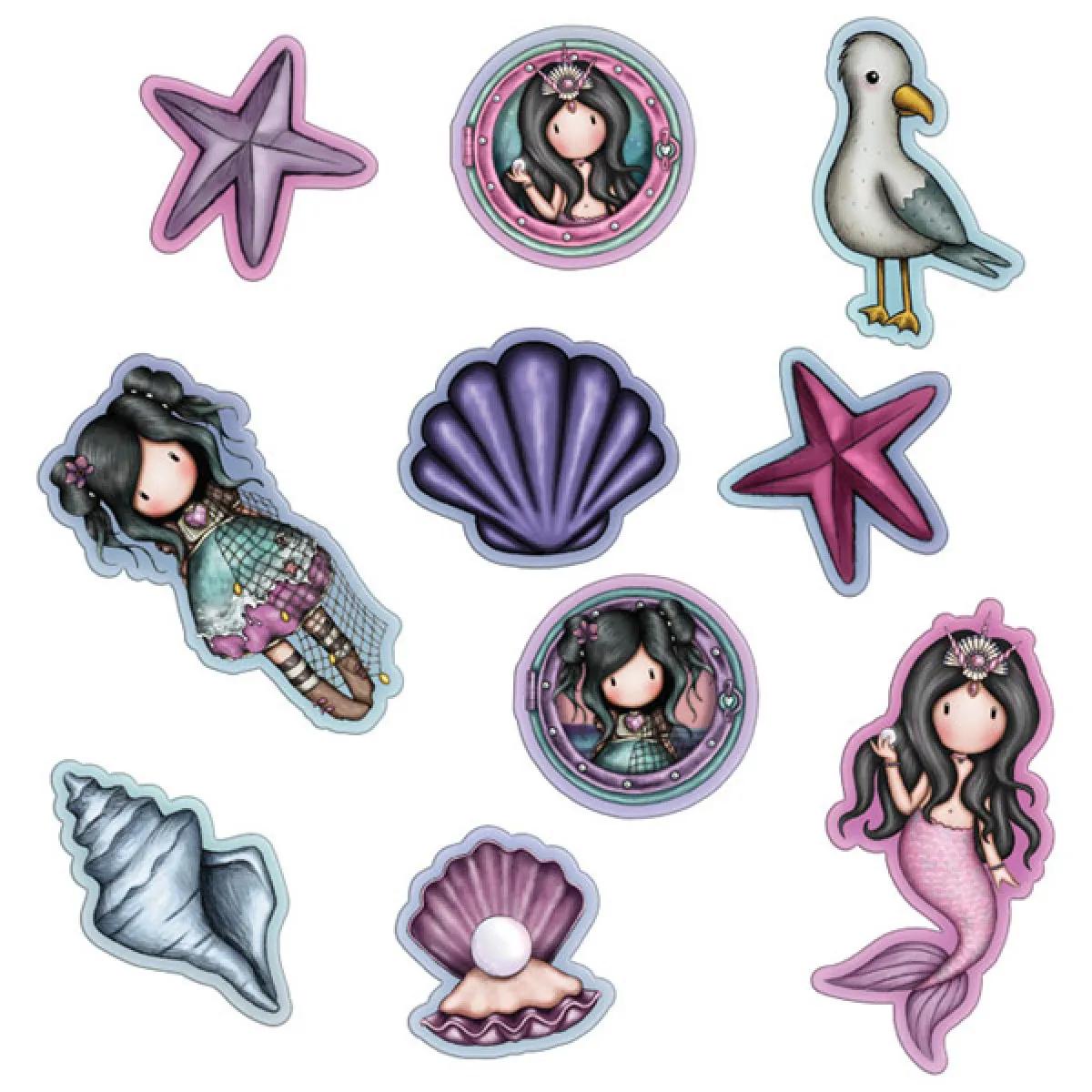 SANTORO GORJUSS stikeri THE WORLD IS YOUR OYSTER 