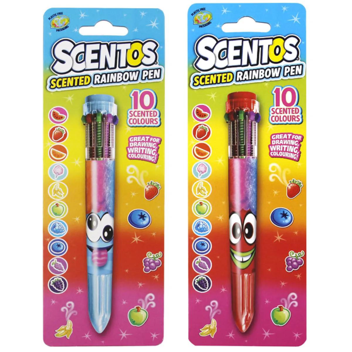 Mirisljava hemijska olovka sa 10 boja  RAINBOW 