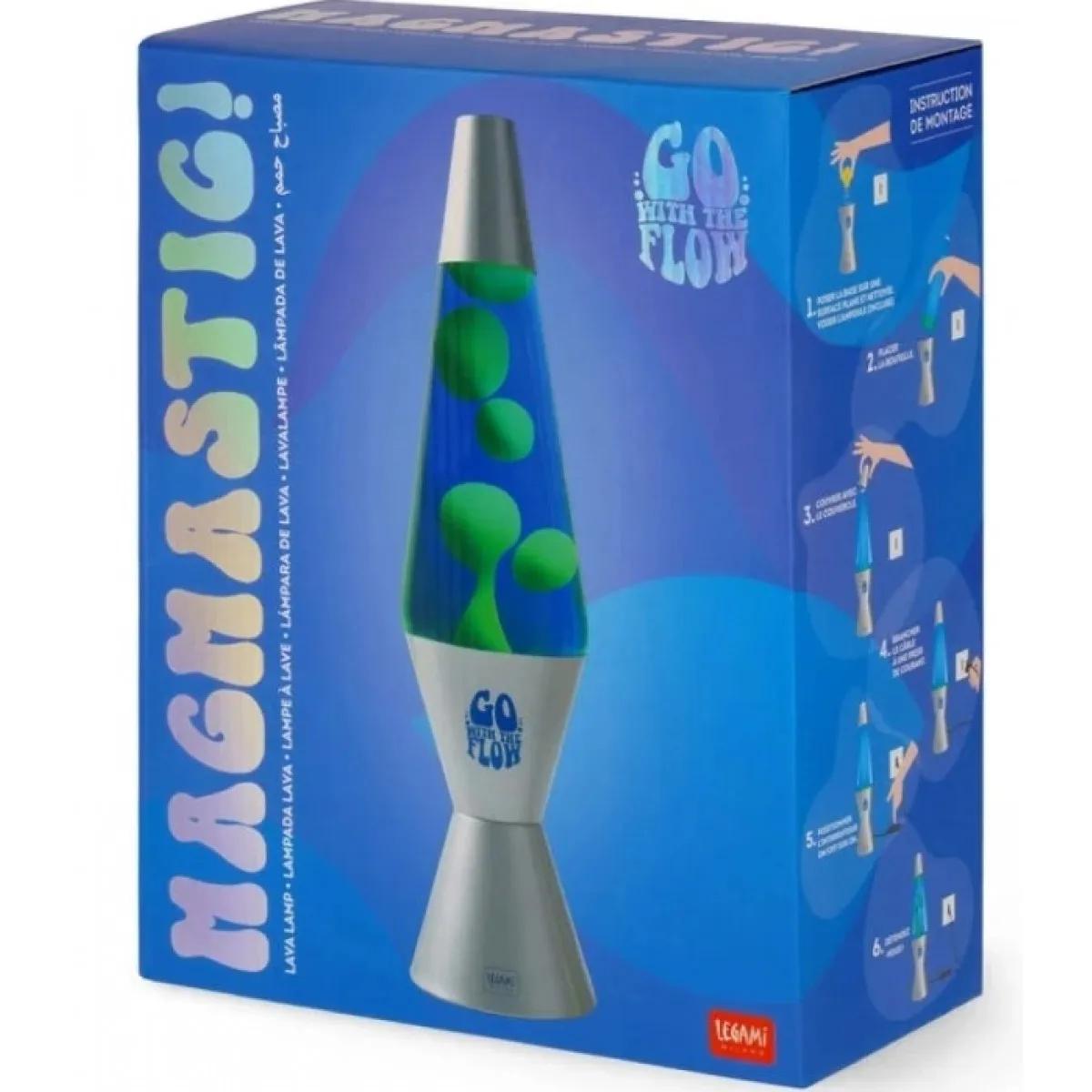 Lava lampa MAGMASTIC! - SILVER 