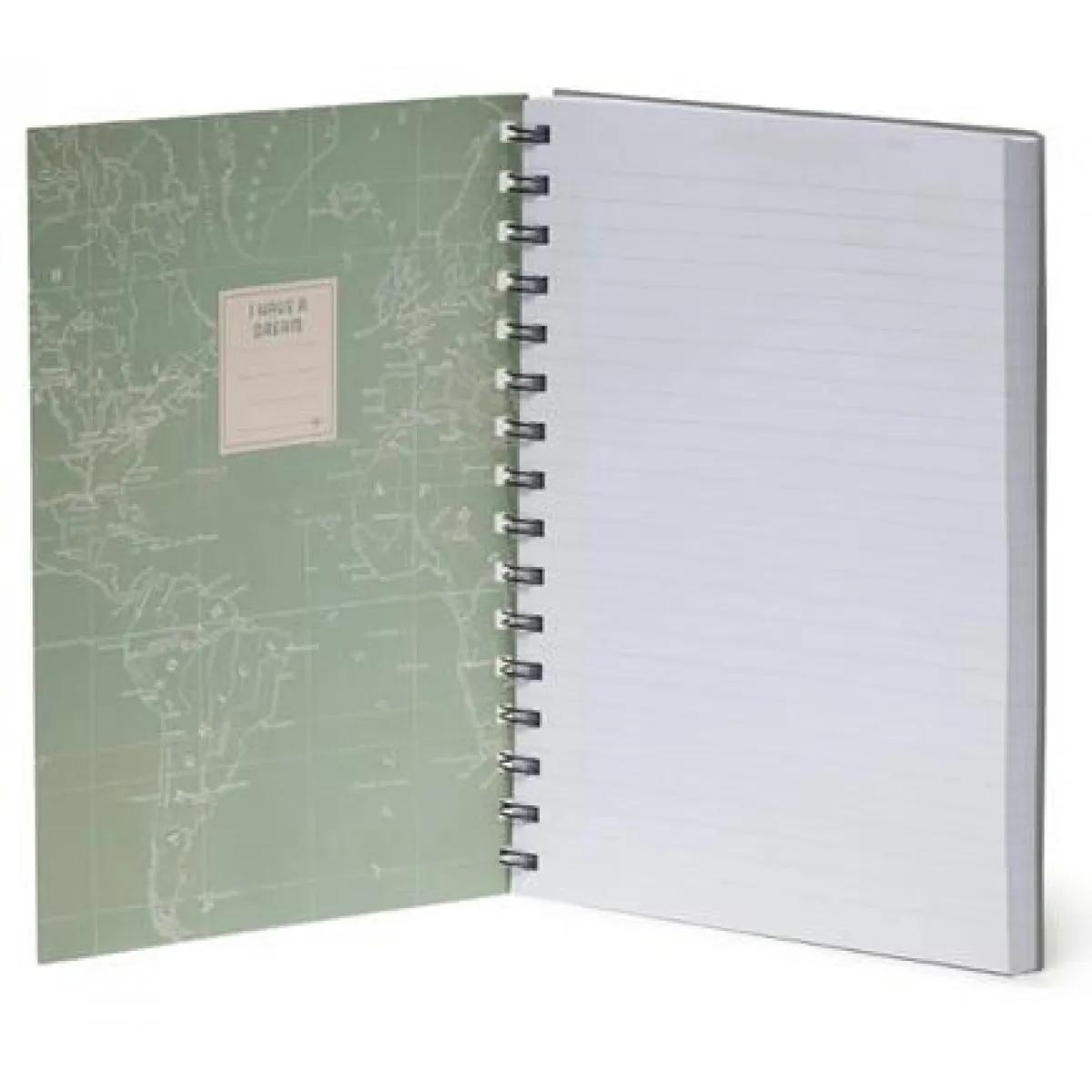 Notes sa spiralom A5 linije TRAVEL 