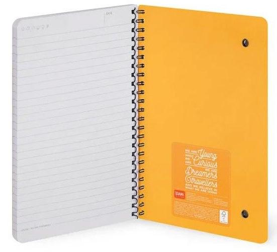 Notes sa spiralom A5 linije CRVENE PANDE 