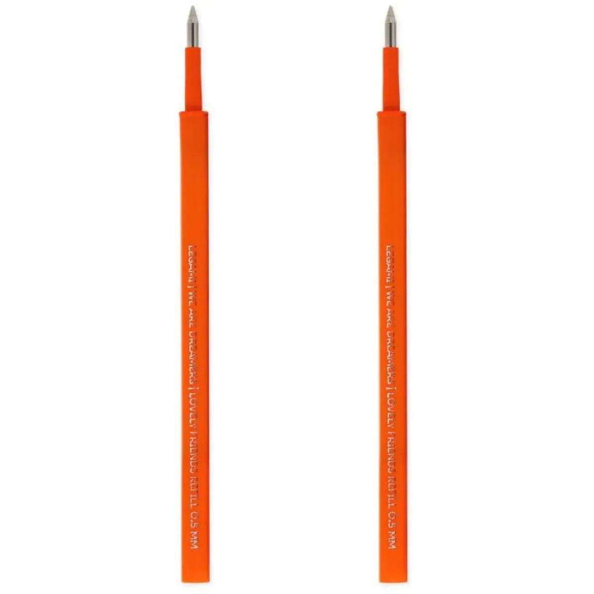 Dve patrone za gel olovke LOVELY FRIENDS - NARANDŽASTE 