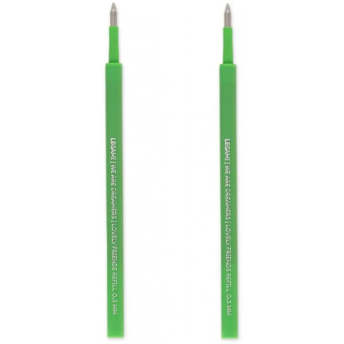 Dve patrone za gel olovke LOVELY FRIENDS - ZELENE 