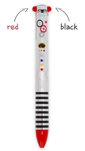 Hemijska olovka, dve boje ROBOT 