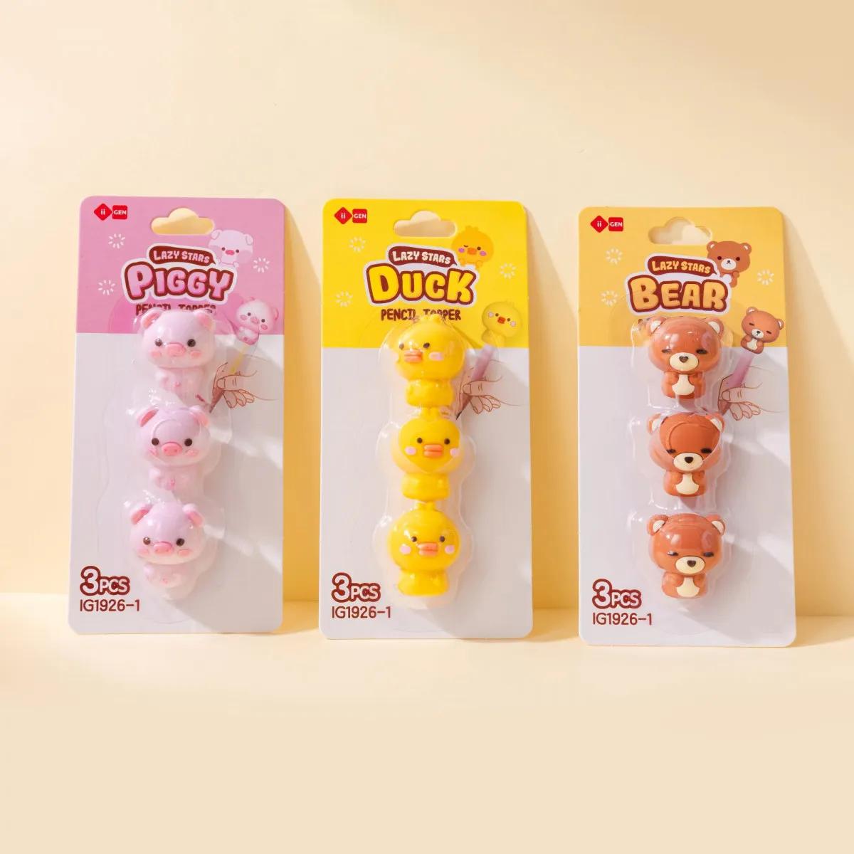 Ukras za olovku PENCIL TOPPER Prase, Patkica, Meda (više vrsta) 