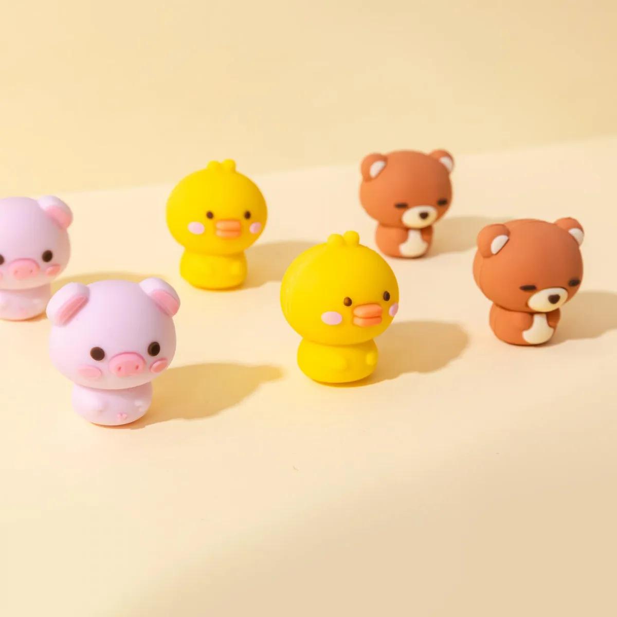 Ukras za olovku PENCIL TOPPER Prase, Patkica, Meda (više vrsta) 