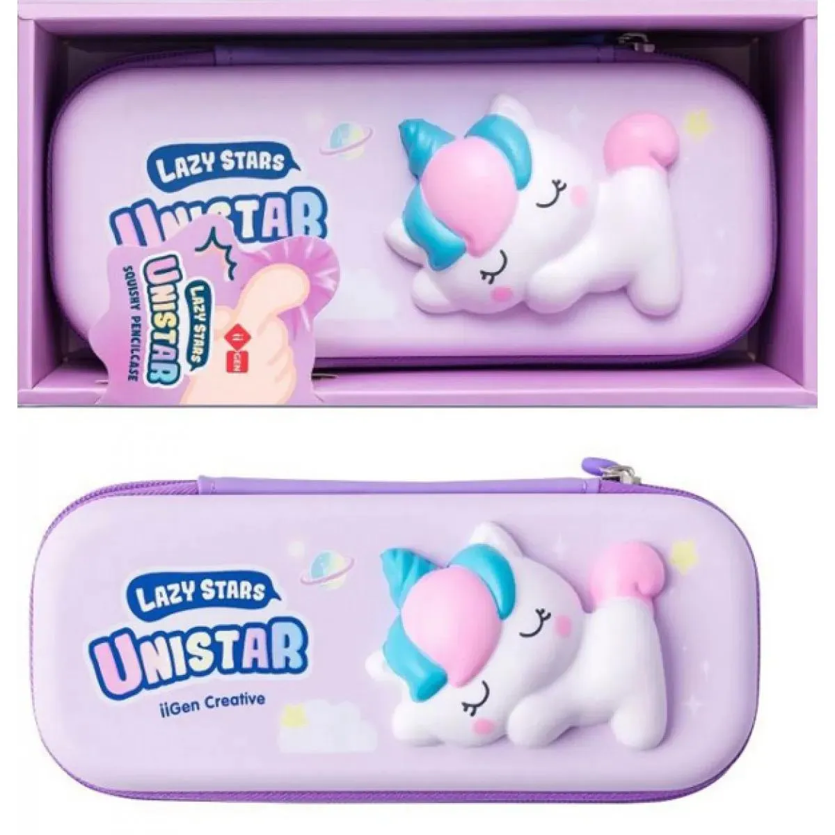 Pernica prazna SQUISHY JEDNOROG 